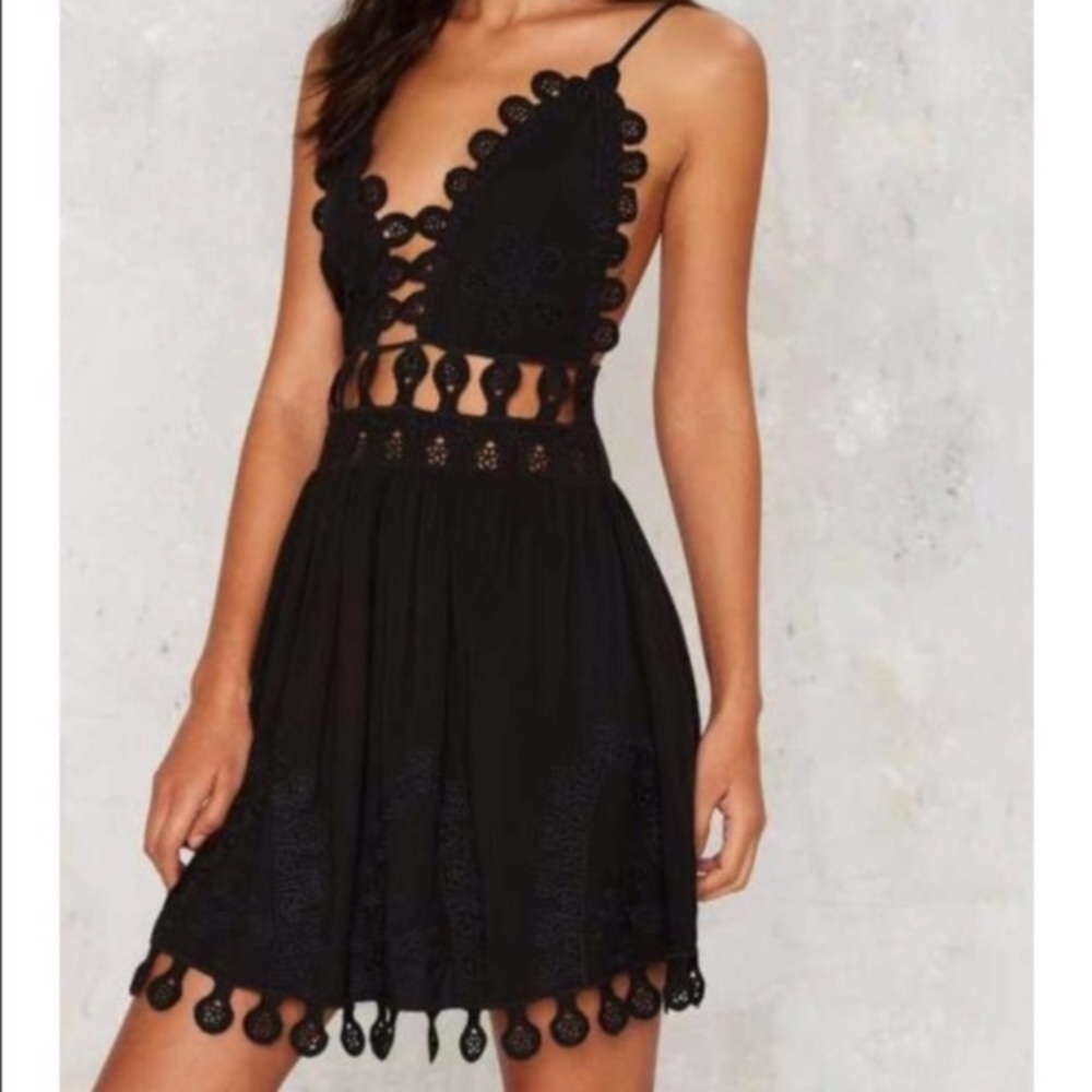 Honey Punch Crochet Detailed Dresses - Picture 4 of 7